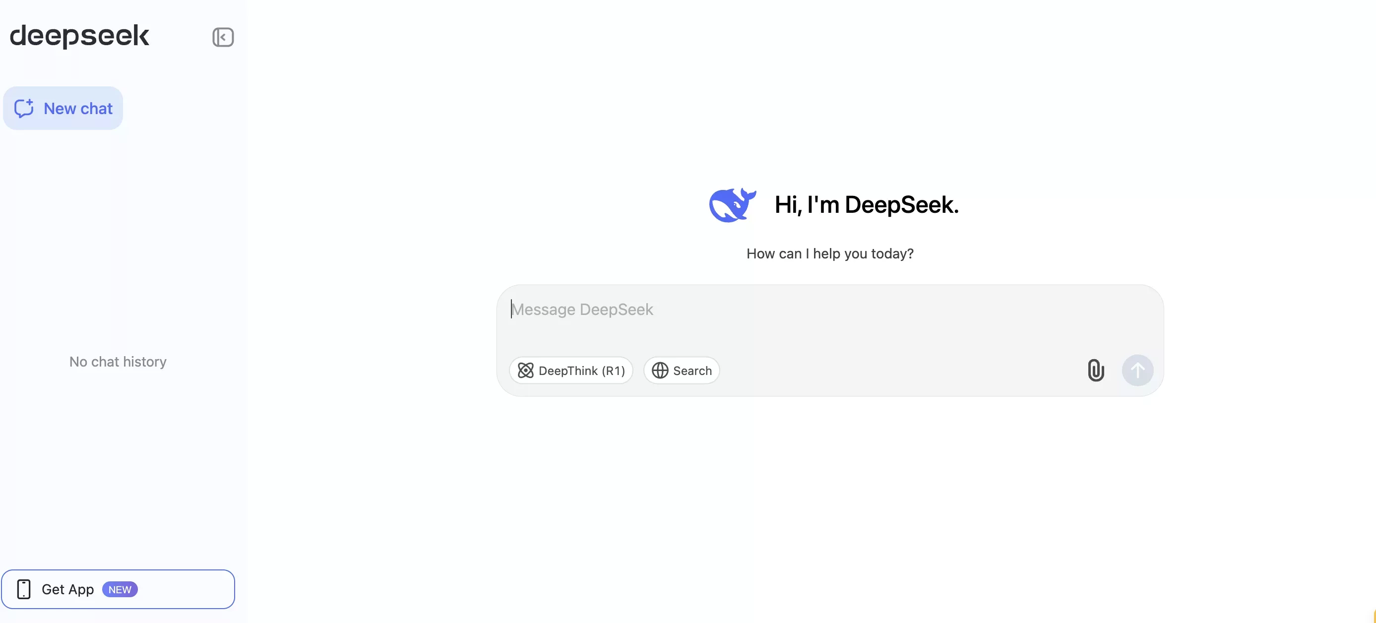 Message DeepSeek