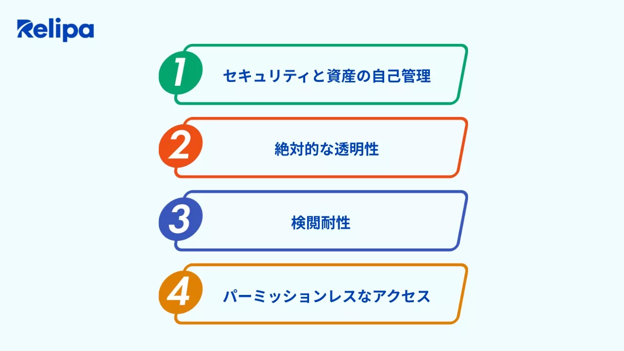 分散型オーダーブックのメリット