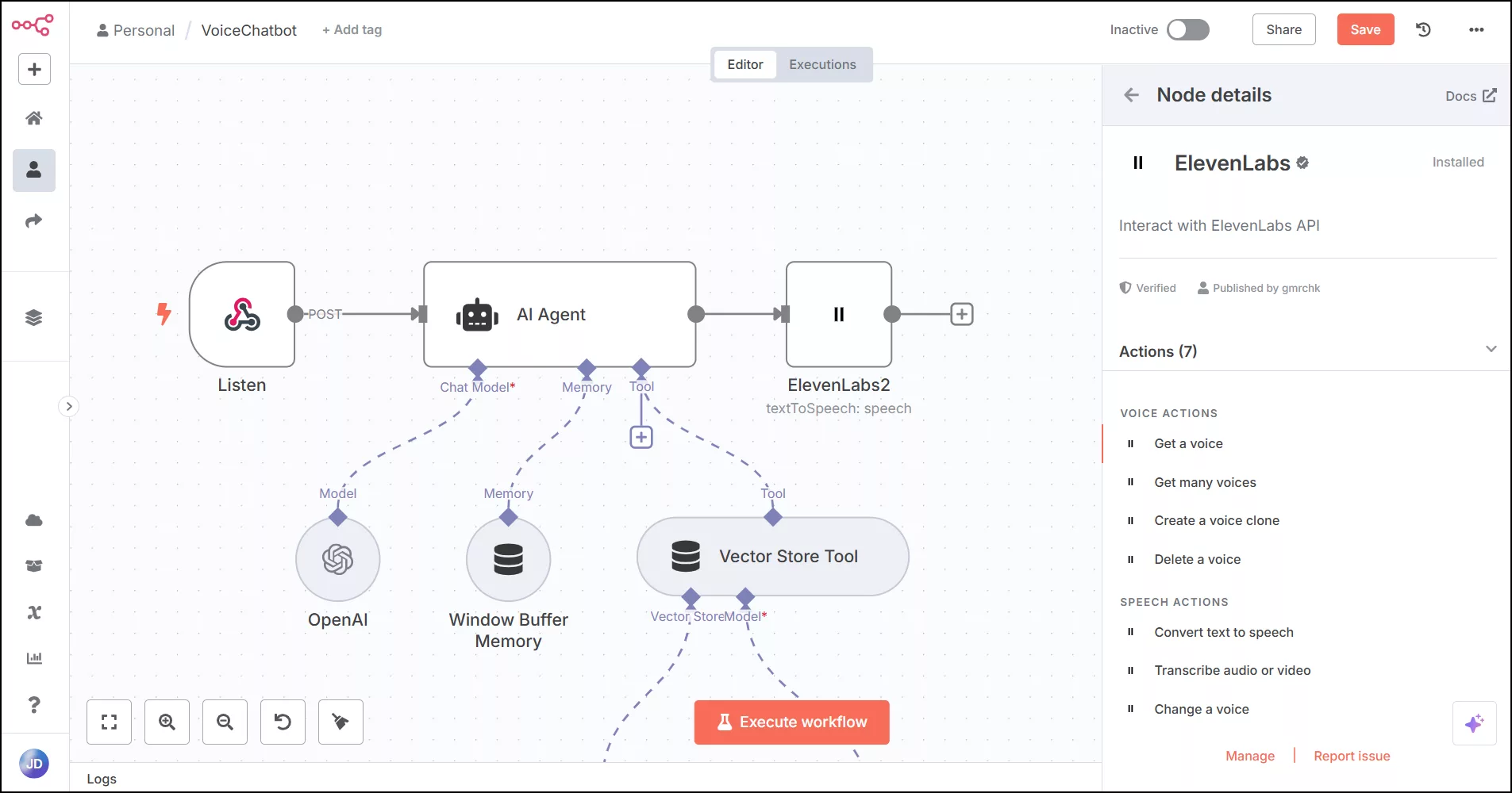 elevenlabs community node