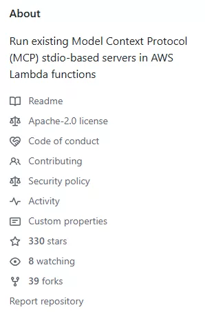 AWS Lambda MCP Server