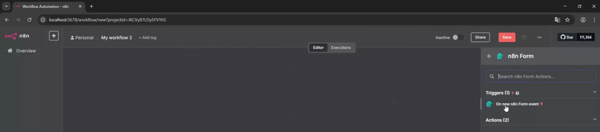 データの取り込み（Ingestion – Upload PDF Form