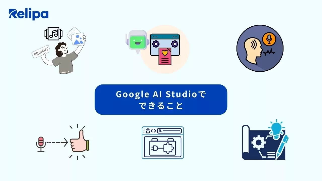 Google AI Studioでできること AIアプリ開発