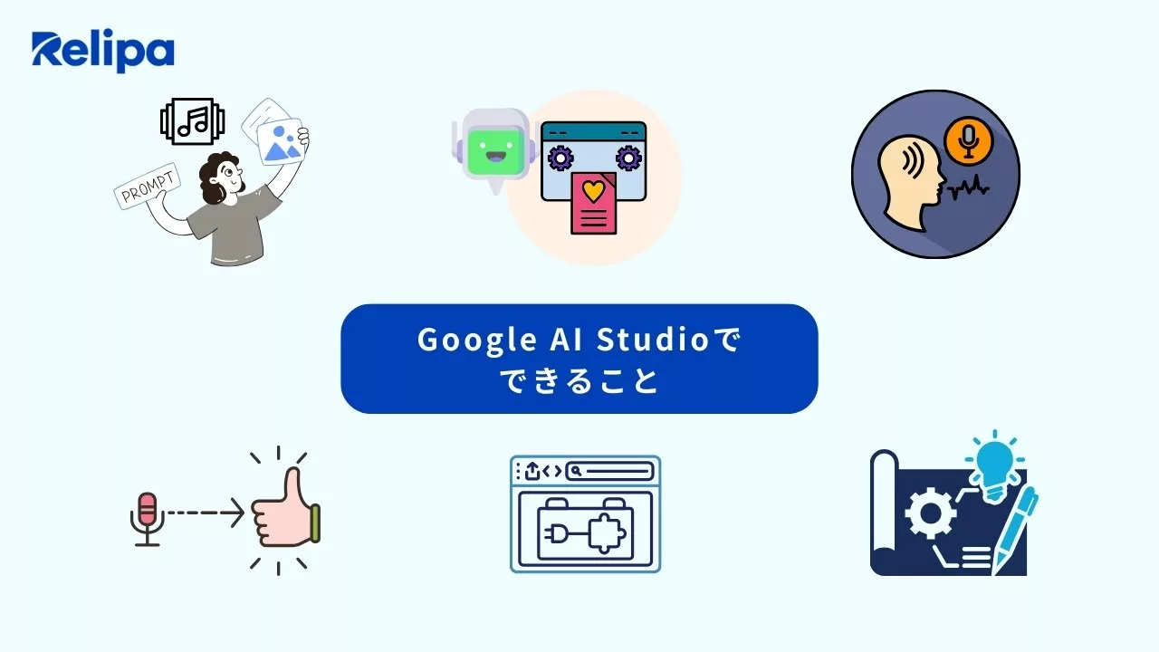 Google AI Studioでできること