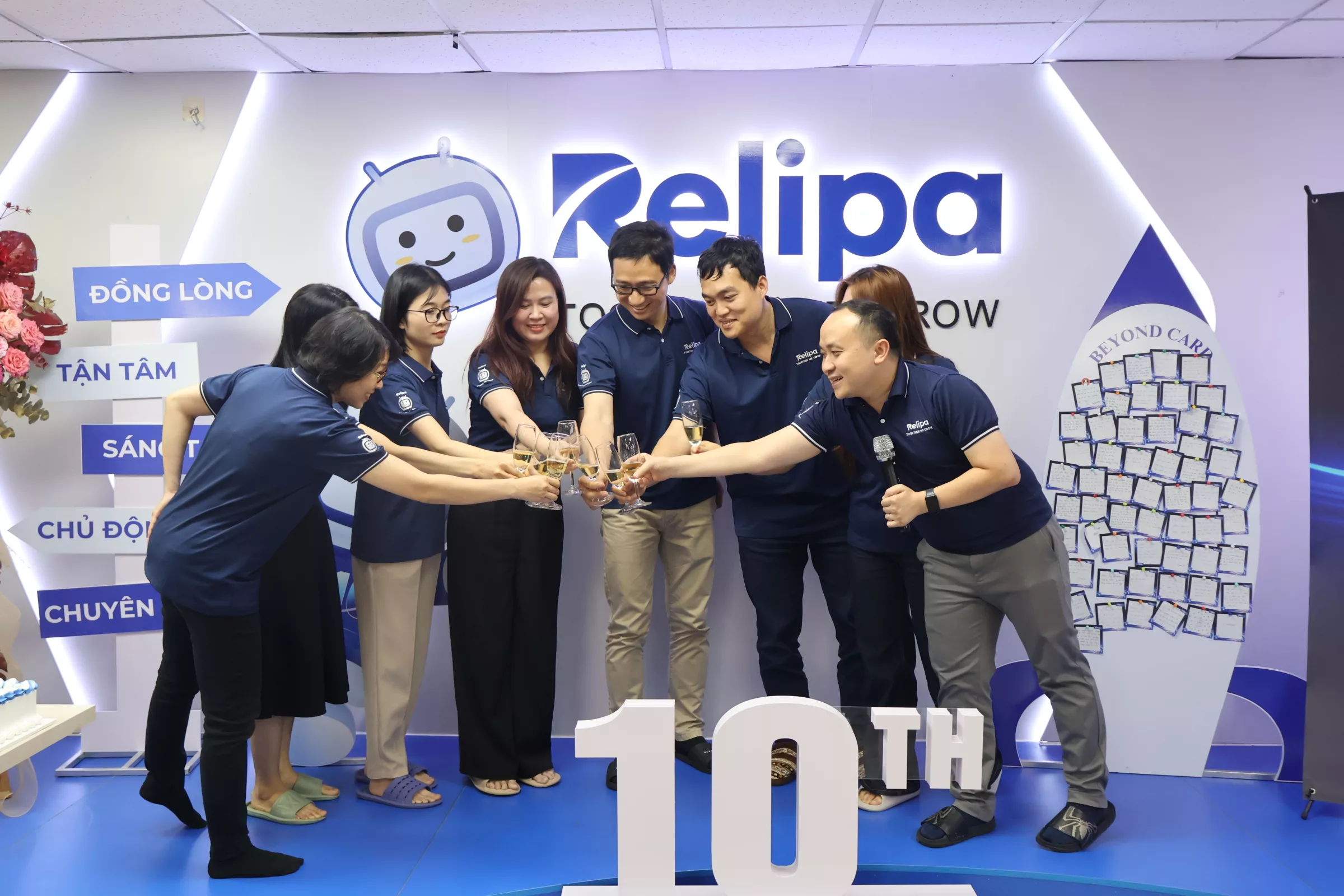 オフショア開発会社 レリパ創立１０周年記念